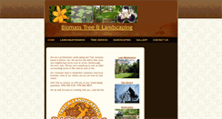 Desktop Screenshot of biomasslandscaping.com